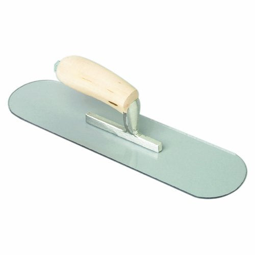 POOL TROWEL - PLEXIGLASS 10" X 3" - SHORT SHANK CAMEL HANDLE